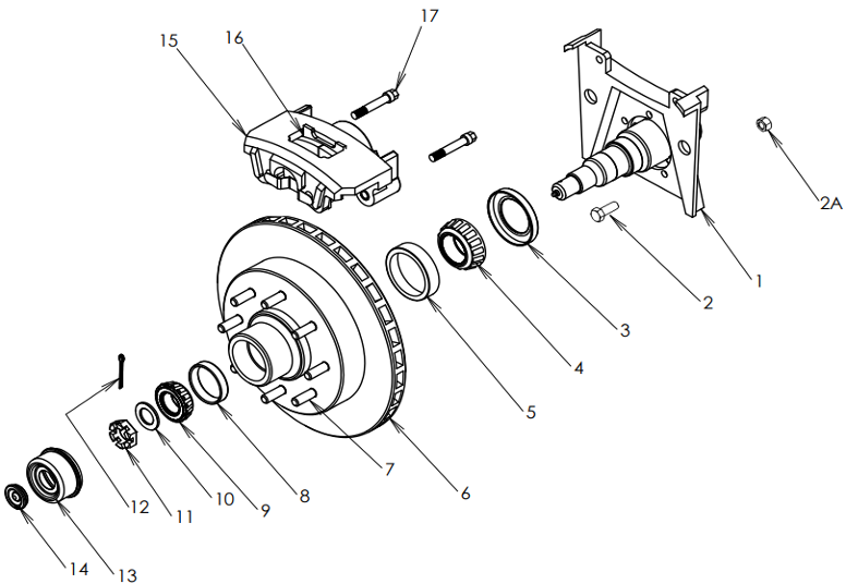   Disc Brake Repair Parts Logo